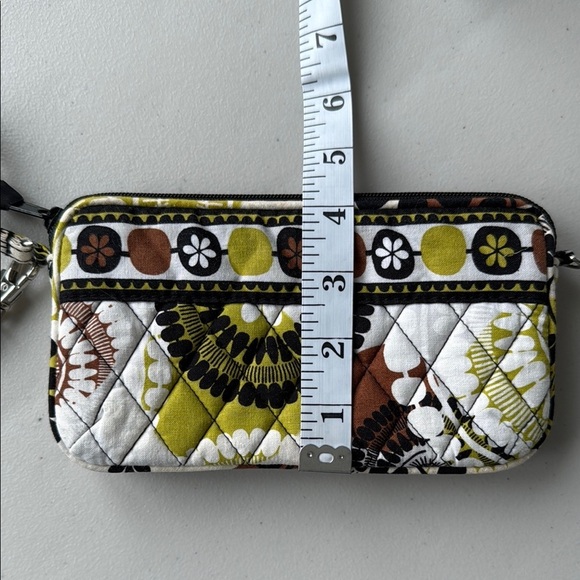 Vera Bradley Cocoa Moss Wristlet Quilted Wristlet Wallet - Picture 15 of 16